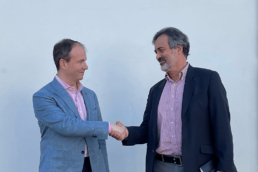 Andrew Gilmour, Co-founder & CEO of Laconic signs strategic partnership with Marcelo de Andrade, Founder & Chairman of Pro Natura International (PNI).